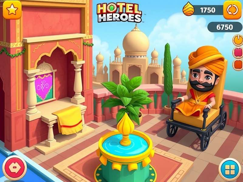 Hotel Heroes Game Screenshot